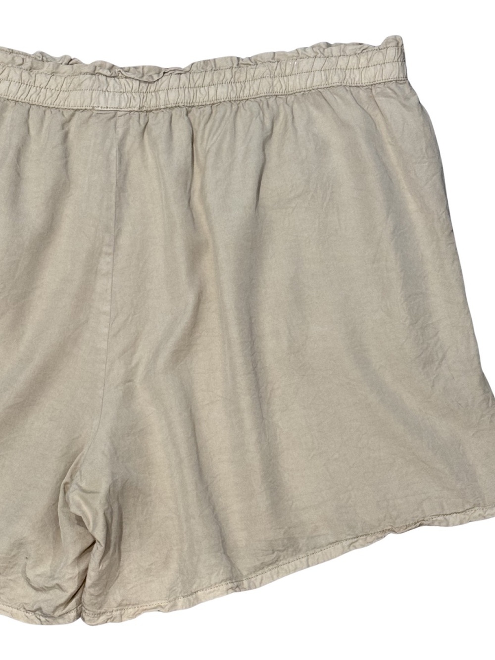 Devoted Beige Tencel Pull-On Lounge Shorts XXL - Picture 5 of 6